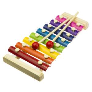 Farebný vzdelávací drevený cimbal 77490797 Hudobné nástroje