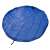 Blue toy storage bag with drawstring, 150cm diameter, unfolded