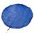 Blue toy storage bag with drawstring, 150cm diameter, unfolded
