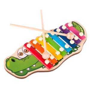 Farebný xylofón pre deti - Krokodíl 55827026 Hudobné nástroje
