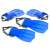 Blue kids swimming fins, adjustable strap, size 28/32