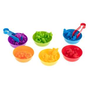 Montessori set za učenje brojanja s 36 elemenata - Životinje
