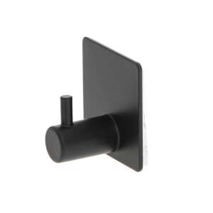 Haczyk łazienkowy samoprzylepny mocny czarny