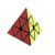 MoYu Pyraminx puzzle, cub piramidal roșu și galben