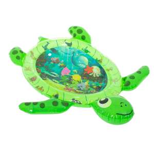 Víz felfújható szenzoros szőnyeg teknős zöld 76335265 Bébitornázó és játszószőnyeg