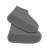 Pár sivých silikónových návlekov na topánky, veľkosť M