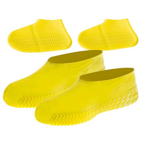 Nepremokavé nohavice na topánky S žlté veľkosť 26-34