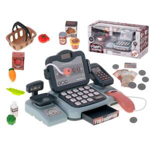 Pénztárgép, bolt, terminál, bevásárlókosár