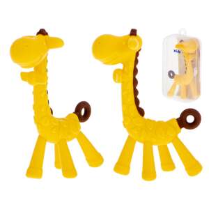 Silikónová žuvačka - Žirafa #žltá 55494313 Starostlivosť o zúbky bábätiek