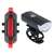 LED bike light rear-first set USB 68326249