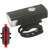 LED bike light set, front and rear, USB rechargeable