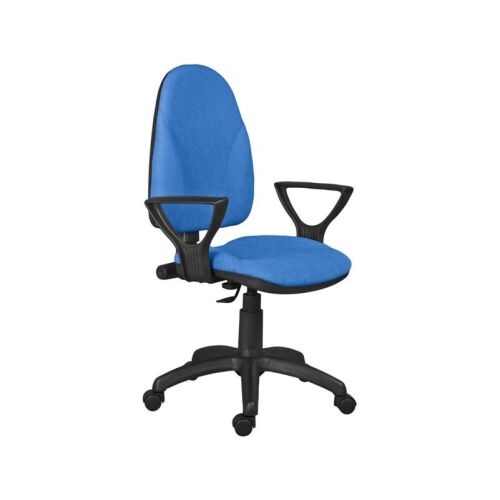 Antares Bravo LX ergonomischer Bürostuhl, blauer Stoff