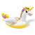 Intex inflatable unicorn ride-on pool float, 201 cm, side view