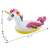 Intex inflatable unicorn ride-on pool float, 201 cm, with dimensions