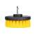 Yellow drill brush attachment for cleaning