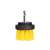 Small yellow drill brush attachment