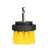 Yellow drill brush attachment for cleaning, small round design