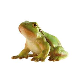 Bullyland Green Tree Frog Figurine, realistic hand-painted toy for kids - Bullyland