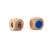 Two wooden dice for Mackós Montessori counting game