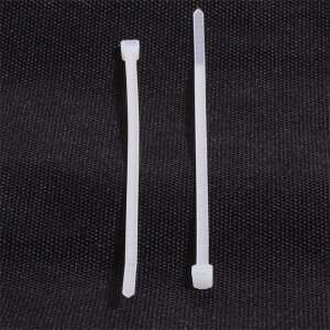 White cable tie, 190x4.8mm - Electrical Installation