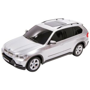 Rastar BMW X5 1:18 Model Samochodu Zdalnie Sterowanego, Srebrny - Pojazd zdalnie sterowany