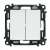 Legrand Valena Life white double light switch 10 AX