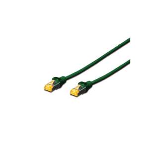 DIGITUS CAT6A S-FTP LSZH grün 1m Patchkabel - Patchkabel