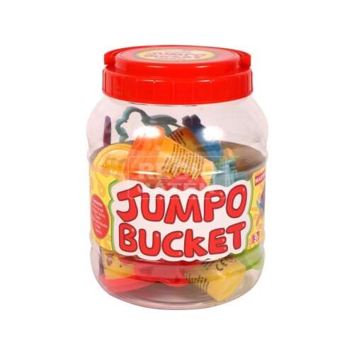 Jumbo Bucket Play Dough Set with tools and molds for kids
