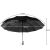 Black Automatic Folding Umbrella 55511209