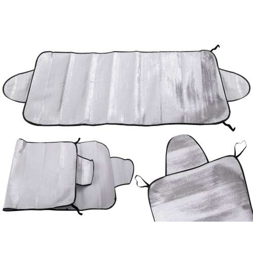 Autó Szélvédő Takaró - Nap- és Fagyvédelem - 145x125x210cm