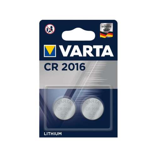 Varta 6016101402 CR2016 lítium gombelem 2db/bliszter