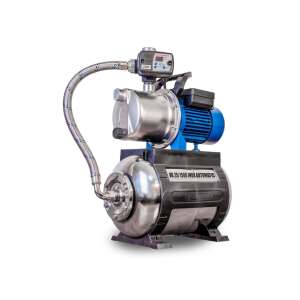 Elpumps VB 25/1500 INOX Automatic házi vízellátó rendszer, rozsdamentes acél szivattyú, 25L tartály, 1500W motor, nyomáskapcsoló, digitális kijelző - Öntözés