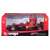 Bburago 1/18 méretarányú modell a Ferrari SF1000 Formula 1 autóról, Charles Leclerc és Sebastian Vettel aláírásával