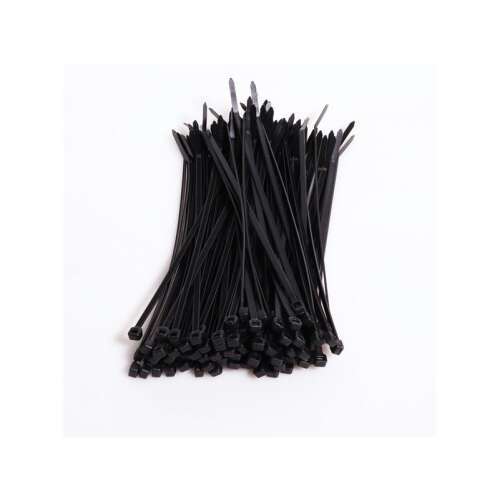 Iris Electric 100 db fekete 200x3,6mm kábelkötegelő