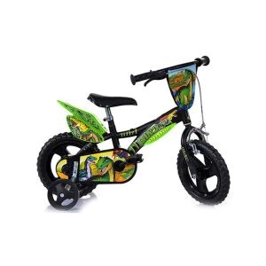 T-Rex Dinoszaurusz 12 colos gyerekbicikli pótkerékkel - Dino Bikes