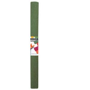 Olívazöld krepp papír 50x200cm