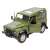 Green Land Rover Defender 1:14 scale remote control car with open door