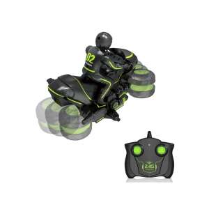 Black and green remote control stunt car with 360 degree rotation, SY002 - Remote control vehicle
