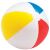 Striped colourful beach ball 55514189