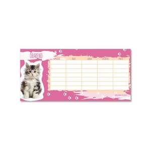 Ars Una Cuki állatok - Katze einseitiger, zweiseitiger Stundenplan - Ars Una