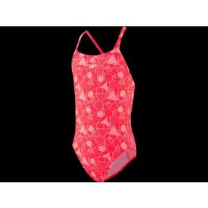 Dazzlegeo Allover X Back 1 Piece Speedo lány úszódressz piros mintás színű 13-14-es méretű 85007004 Speedo Gyerek fürdőruhák