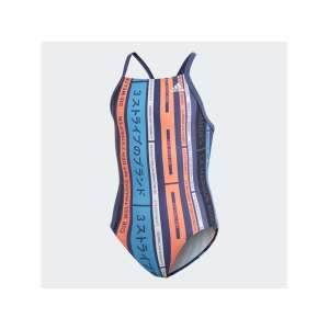 Ya Aop Suit Adidas gyerek úszódressz kék mintás színű 152-es méretű 85614570 Adidas Gyerek fürdőruhák