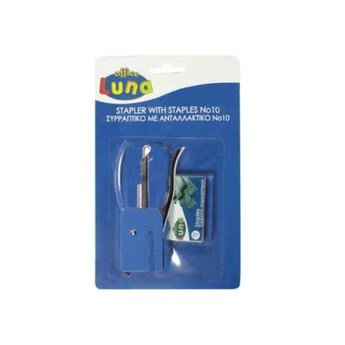 Office Luna tűzőgép kapoccsal No.10