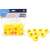 Kúpacie kačky Happy World, balenie 8, žlté gumové kačky do kúpeľa
