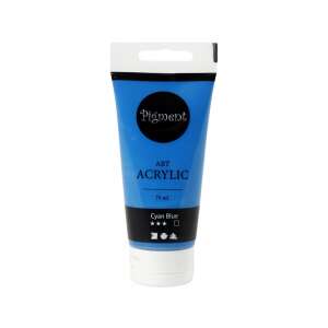 Pigment Art Cyan Blue Acrylfarbe, 75 ml Tube - Acryl-Farben