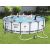 Family enjoying Bestway Steel Pro MAX above ground pool