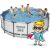 MARGARITA Metal frame pool set 427 × 122 cm 91051276