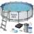 Bestway Steel Pro MAX pool set with ladder, cover, and filter pump