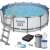 Bestway Steel Pro MAX pool set with ladder, cover, and filter pump