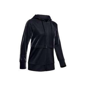 Hanorac negru din fleece Under Armour pentru femei - Pulovere pentru femei